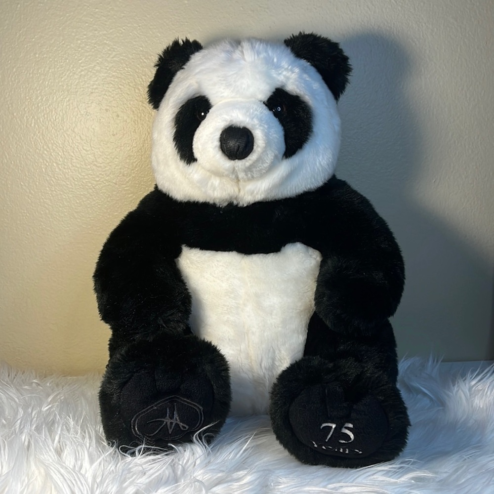 Magnussen Home Rare Panda 75 Anniversary Plush